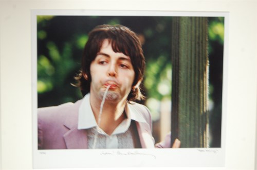 Lot 520 - A chromogenic print of Paul McCartney 'Mad Day'...