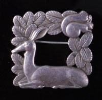 Lot 99 - Georg Jensen (1866-1935) - A Danish silver...