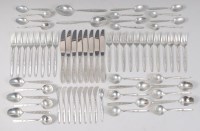 Lot 122 - A mid-20th century American sterling silver...