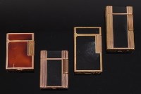 Lot 150 - Four 1970s gilt metal and lacquered Dupont...