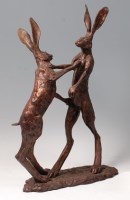 Lot 172 - Paul Jenkins (b. 1949) - A cold cast resin...