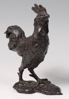 Lot 182 - Paul Jenkins (b.1949) - Standing cockerell,...