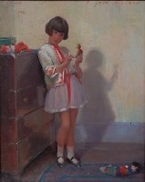 Lot 207 - Harry John Pearson (1872-1933) - Portrait of a...