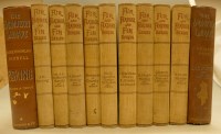 Lot 1038 - BOX; Fur, Fin and Feather, 9vols, 1898, 8vo,...