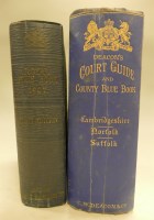 Lot 1042 - Royal Blue Book and Court Guide 1907, and...