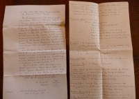 Lot 1088 - ELLIOT, Madeline née Ryan, Wedding Hymn sheet...