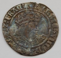 Lot 5 - England, Henry VIII groat, Canterbury, Tower...
