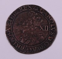 Lot 13 - England, Charles I (1625-1649) shilling, Tower...