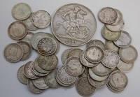 Lot 40 - Great Britain, 1890 crown, Victoria jubilee...