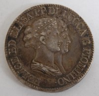 Lot 43 - Italian States, 1807 5 franchi, Lucca, Felix,...
