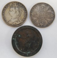 Lot 36 - Great Britain, 1797 George III Cartwheel two...