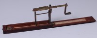 Lot 56 - Late 18th century mahogany cased folding...