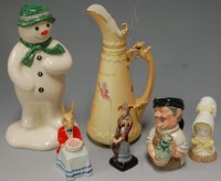 Lot 242 - Mixed ceramics to include; Royal Worcester...