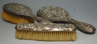 Lot 283 - *A late Victorian silver and embossed hand...