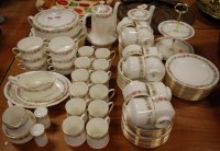 Lot 150 - A Royal Albert twelve place setting tea and...