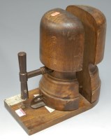 Lot 159 - An early 20th century The Reslaw beech hat...