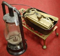 Lot 181 - A 20th century American hurricane lantern...