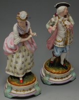 Lot 204 - A pair of early 20th century continental...