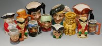 Lot 232 - A quantity of Toby jugs, to include Ridgeway...