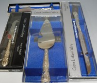 Lot 295 - Assorted modern silver handled flatware, being...