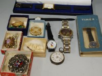 Lot 375 - A late 19th century Continental silver cased...