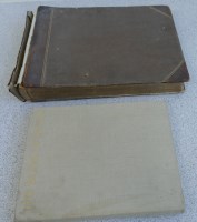 Lot 3018 - Landscape 4to photograph album, 35 x 27cm,...