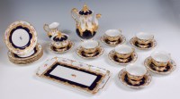 Lot 3106 - A Meissen porcelain Strewn Flowers royal blue...