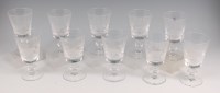 Lot 3153 - A set of ten Rowland Ward pedestal claret...