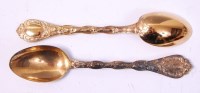Lot 3174 - A set of eight Odiot French vermeil...