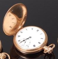Lot 3336 - A Rolex 9ct gold cased gents full hunter...