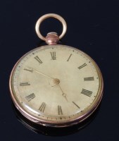 Lot 3379 - A J F Bautte et Cie á Geneve 18ct gold cased...