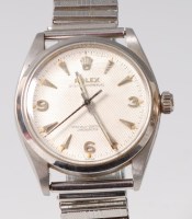 Lot 3386 - A gents Rolex steel cased Oyster Perpetual...