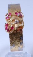 Lot 3395 - A David Shackman contemporary ladies 18ct...
