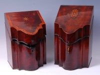 Lot 3443 - *A George III mahogany and boxwood strung...