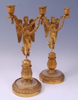 Lot 3459 - A pair of early 19th century French Empire...