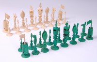 Lot 3491 - *A 19th century Indian carved ivory 'Pepys'...