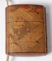 Lot 3509 - A Japanese Meiji period (1868-1912) gold...