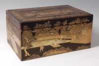 Lot 3511 - A late 18th century Chinese export black...