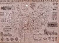 Lot 3537 - Thomas Warren - 18th century survey map of the...