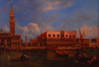 Lot 3538 - 19th century Italian school - The Grand Canal,...