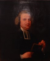 Lot 3555 - 18th century English school - Portrait of the...