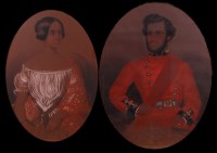 Lot 3556 - 19th century English school - Matched pair;...