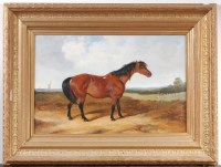 Lot 3570 - Byron Webb (act.1846-1866) - Study of a bay...