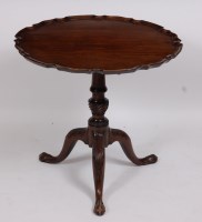 Lot 3635 - A 19th century mahogany occasional table, the...