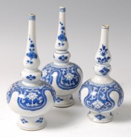Lot 3503 - *A pair of Chinese Kangxi period porcelain...