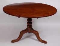 Lot 3656 - A George III mahogany supper table, the...