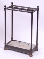 Lot 3690 - *A Victorian cast iron eight division...