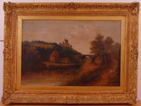 Lot 3519 - W Haines - Extensive river landscape with...