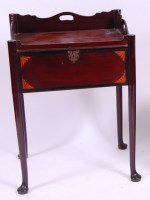 Lot 3694 - *A mid-18th century mahogany and inlaid...