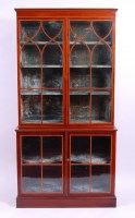 Lot 3716 - *A 19th century mahogany, satinwood inlaid and...
